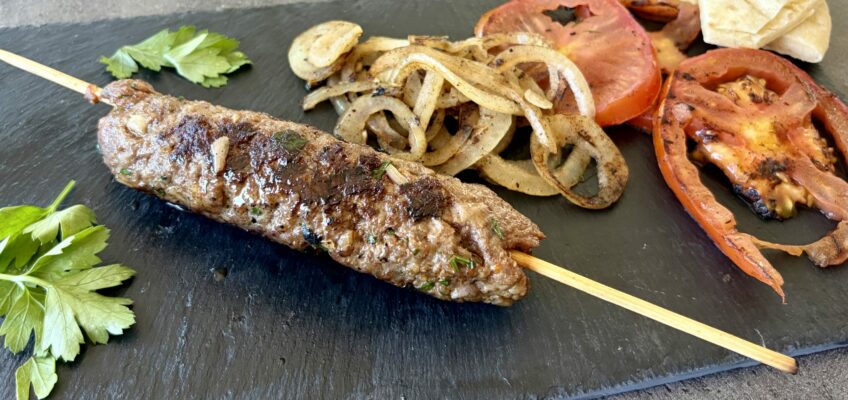 brochettes de viande hachée (kefta) à la marocaine