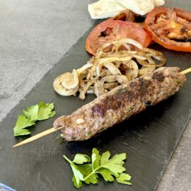 brochettes de viande hachée (kefta) à la marocaine