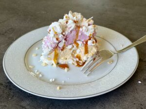 vacherin minute fraise vanille