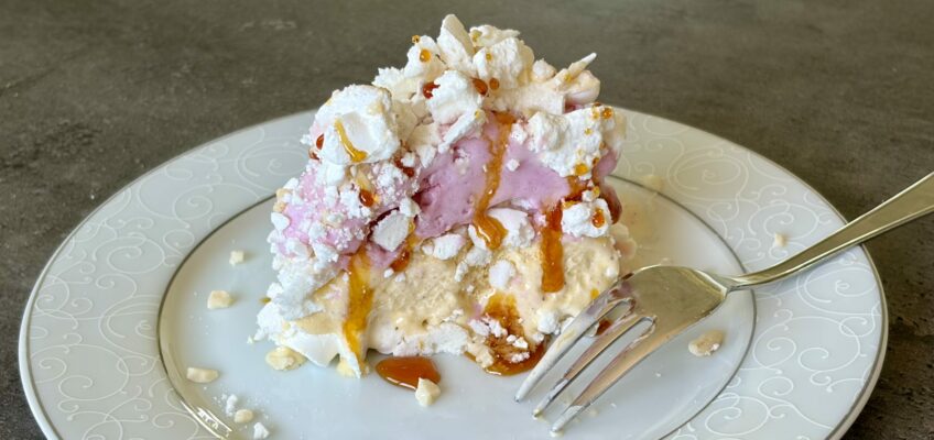 vacherin minute fraise vanille