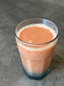 smoothie banane fraise jus d'orange
