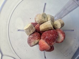 smoothie banane fraise jus d'orange