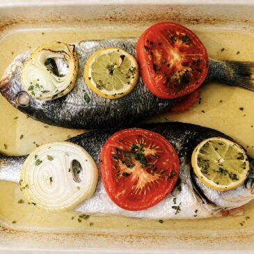Poisson au four