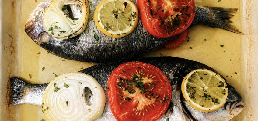 poissons au four