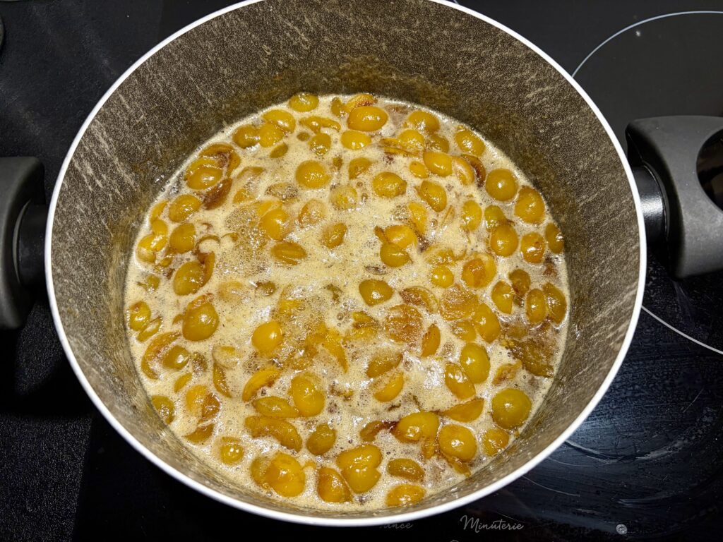 confiture de mirabelles
