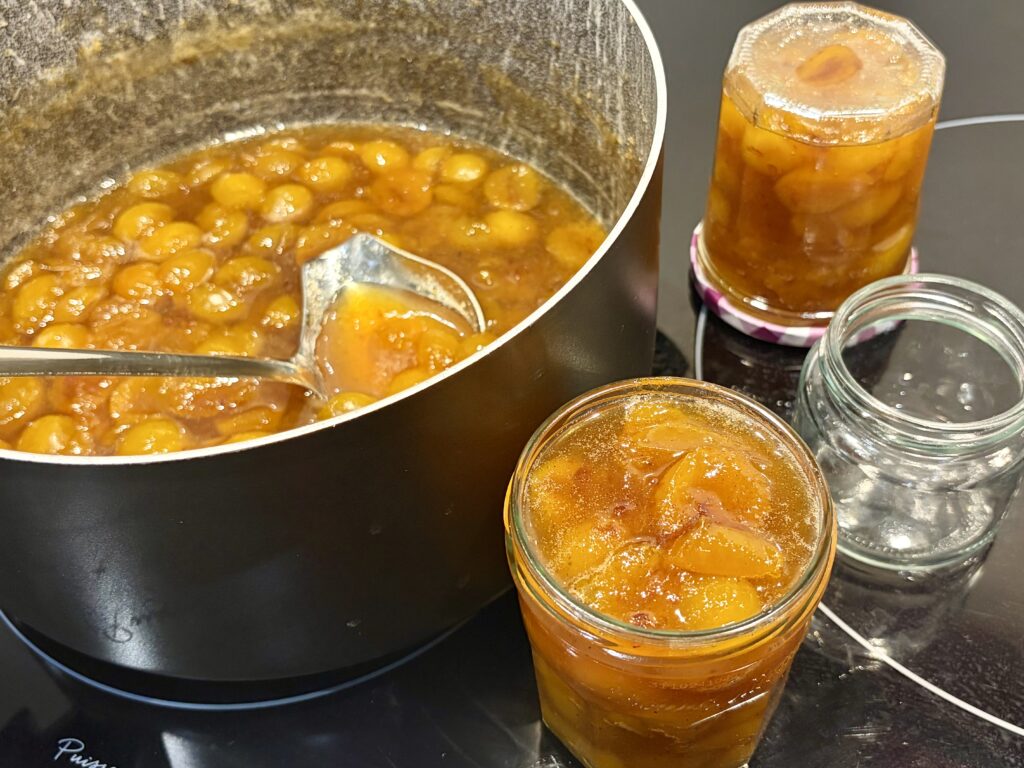 confiture de mirabelles