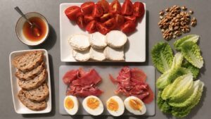 salade chèvre chaud miel