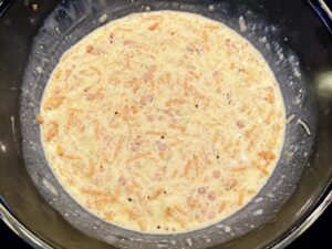 tarte carotte oignon jambon