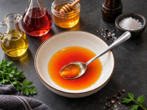 vinaigrette miel framboise