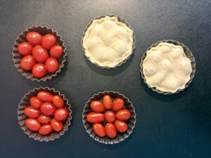 tarte tatin de tomates
