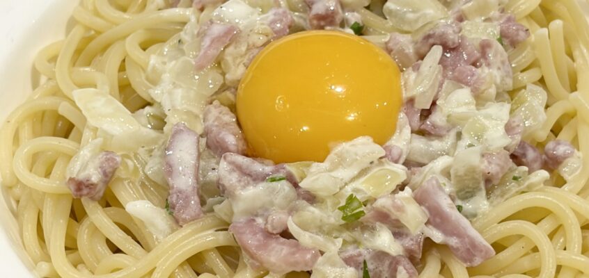 Pâtes carbonara