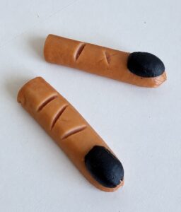 doigts de sorcière d'Halloween