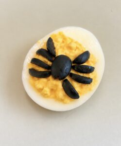 oeufs mimosa Halloween