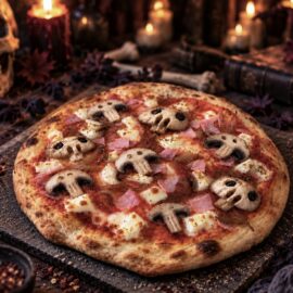 pizza d'Halloween