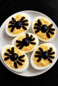 oeufs mimosa Halloween