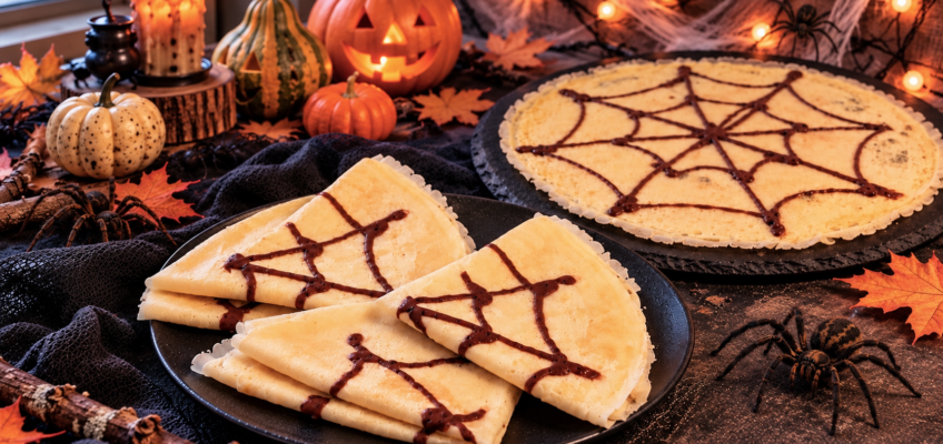 crêpes d'Halloween