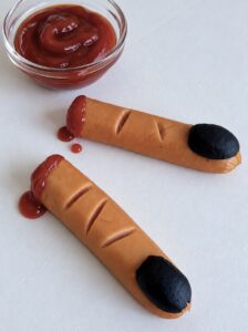 doigts de sorcière d'Halloween