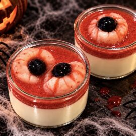 panna cotta d'Halloween