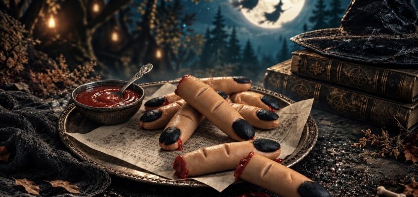Doigts de sorcière d&rsquo;Halloween