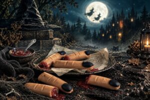 doigts de sorcière d'Halloween