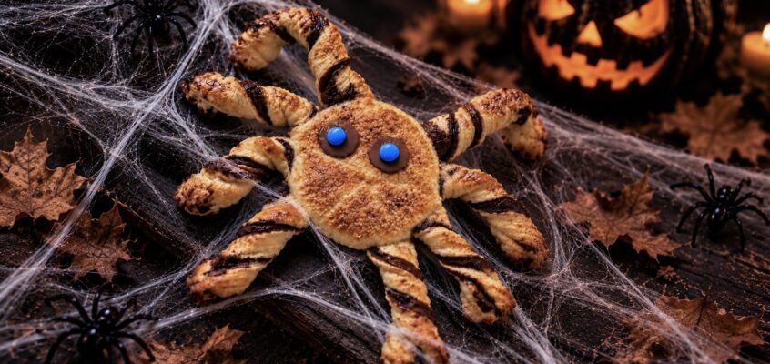 L&rsquo;araignée feuilletée d&rsquo;Halloween