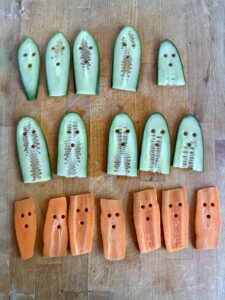 légumes d'Halloween