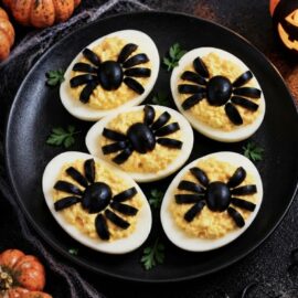 oeufs mimosa Halloween