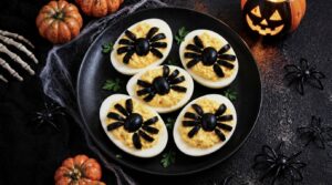 oeufs mimosa Halloween