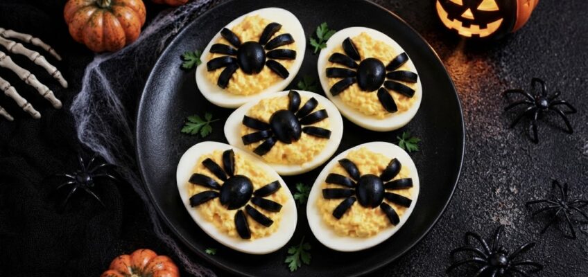 oeufs mimosa Halloween