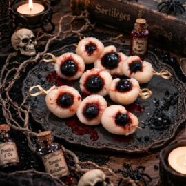 brochettes d'yeux de sorcières