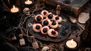 brochettes d'yeux de sorcières